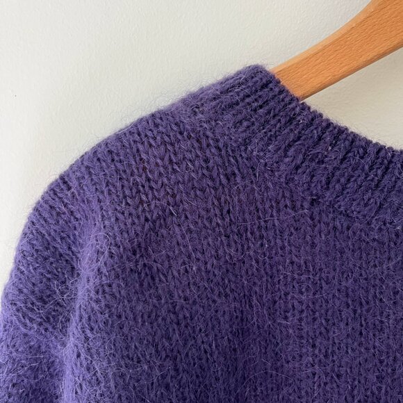 Vintage Mohair Blend Cardigan Sweater - Picture 7 of 7